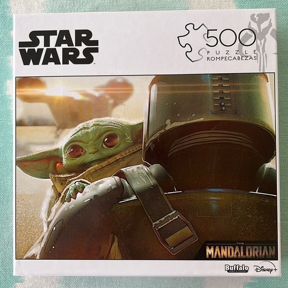 Star Wars Other - Buffalo Games Star Wars The Mandalorian Baby Yoda 500 Piece Jigsaw Puzzle